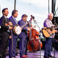 The Del McCoury Band at the 2023 Grey Fox Bluegrass Festival - photo © Tara Linhardt