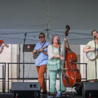 The Dismembered Tennesseans at the 2023 Bluegrass on the Grass festival at Dickinson College - photo © Frank Baker