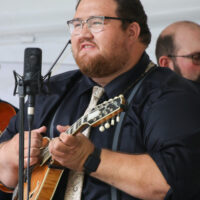 Seth Mulder at the 2023 Bluegrass on the Grass festival at Dickinson College - photo © Frank Baker