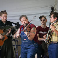 Five Mile Mountain Road at the 2023 Bluegrass on the Grass festival at Dickinson College - photo © Frank Baker