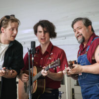 Five Mile Mountain Road at the 2023 Bluegrass on the Grass festival at Dickinson College - photo © Frank Baker