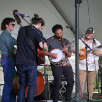 Trey Wellington Band at the 2023 Bluegrass on the Grass festival at Dickinson College- photo © Frank Baker