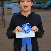 First place Junior Fiddle winner Hunter Hiatt at the 27th Alleghany County Fiddler's Convention in Sparta, NC - photo © G Nicholas Hancock