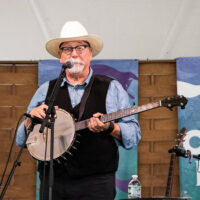 Joe Newberry at the 2023 Grey Fox Bluegrass Festival - photo © Tara Linhardt