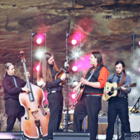 The Henhouse Prowlers at the 2023 Weekend at the Cave - photo © Allison Scavo