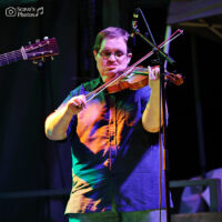 Michael Cleveland with Béla Fleck's My Bluegrass Heart at the 2023 Pickin' on Picknic - photo © Allison Scavo