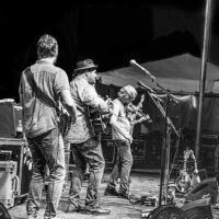 Sam Bush Band on Saturday at Grey Fox 2023 - photo © Tara Linhardt