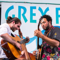 Tray Wellington Band on Saturday at Grey Fox 2023 - photo © Tara Linhardt