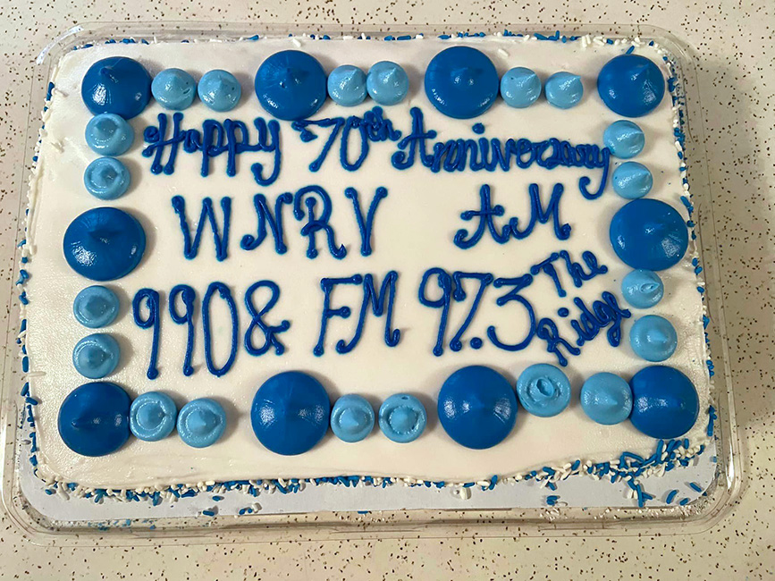 70 years for WNRV