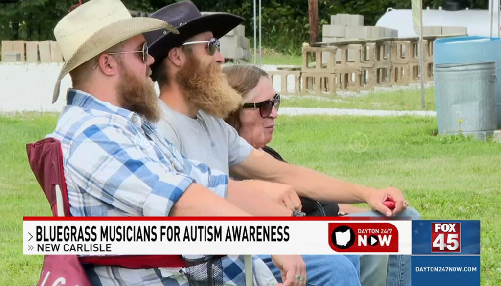 Dayton news was reporting from the Musicians for Autism Awareness concert in Ohio.