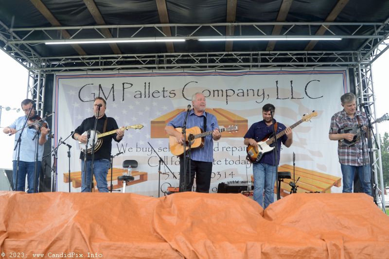Russell Moore & IIIrd Tyme Out at the 2023 Brown County Bluegrass Festival - photo © Bill Warren