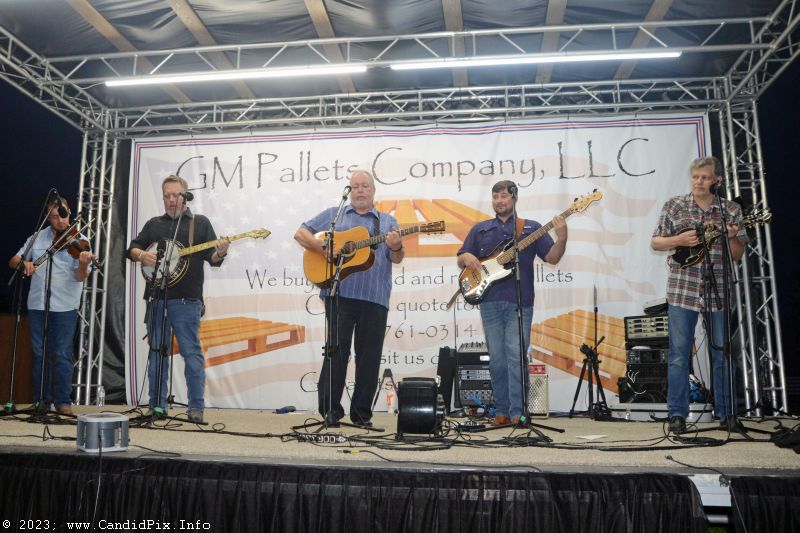 Russel Moore & IIIrd Tyme Out at the 2023 Brown County Bluegrass Festival - photo © Bill Warren
