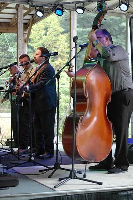 Ralph Stanley II & The Clinch Mountain Boys at the 2023 Osborne Brothers Hometown Festival - photo by Roger Black