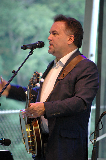 Dean Osborne at the 2023 Osborne Brothers Hometown Festival - photo by Roger Black