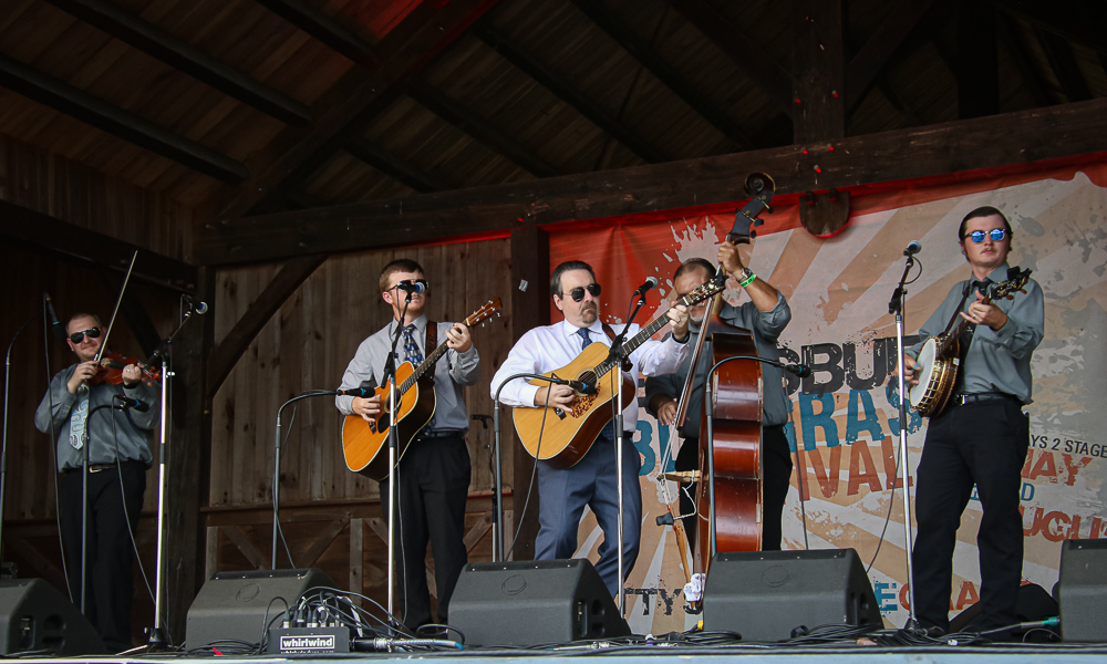 Ralph Stanley II & The Clinch Mountain Boys at the Gettysburg Bluegrass Festival, Fall '23 - photo © Frank Baker