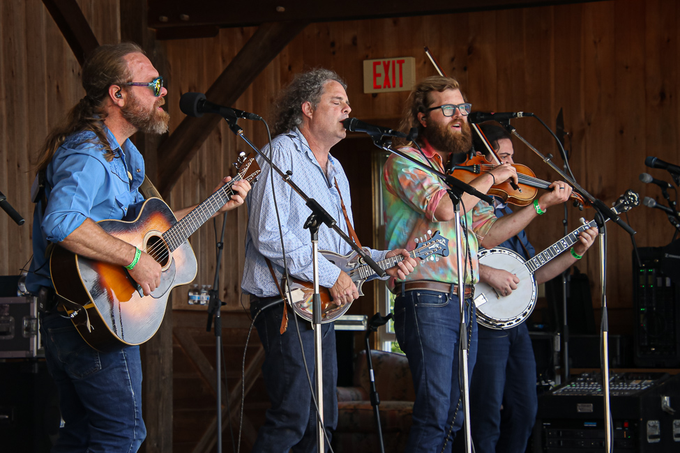 Songs From The Road Band at the August '23 Gettysburg Bluegrass Festival - photo © Frank Baker
