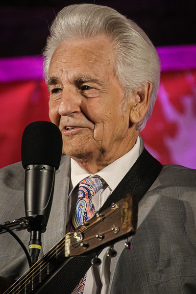 Del McCoury at the Gettysburg Bluegrass Festival, Fall '23 - photo © Frank Baker