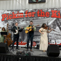 Kentucky Just Us at the 2023 Pickin' for the Kids Bluegrass festival - photo © Roger Black