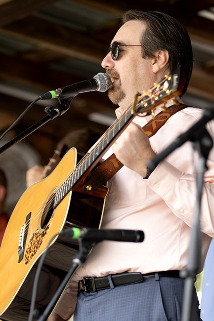 Ralph Stanley II at the 2023 Pickin' in Parsons Bluegrass Festival - photo © Laci Mack