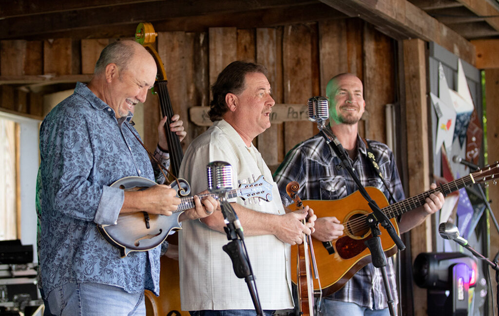Fast Track at the 2023 Pickin' in Parsons Bluegrass Festival - photo © Laci Mack