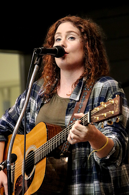 Olivia Jo at the 2023 Galax Old Fiddlers' Convention – photo © G Nicholas Hancock