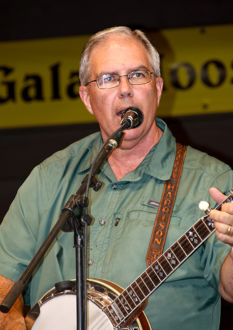 Ronny Harrison at the 2023 Galax Old Fiddlers' Convention – photo © G Nicholas Hancock