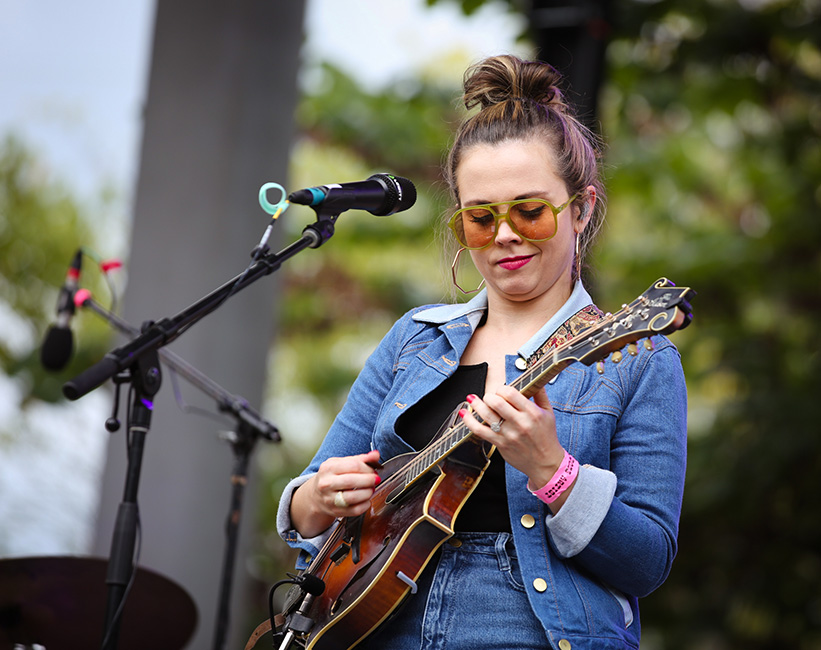 Sierra Hull at the 2023 Rhythm & Roots Revival - photo © Bryce Lafoon