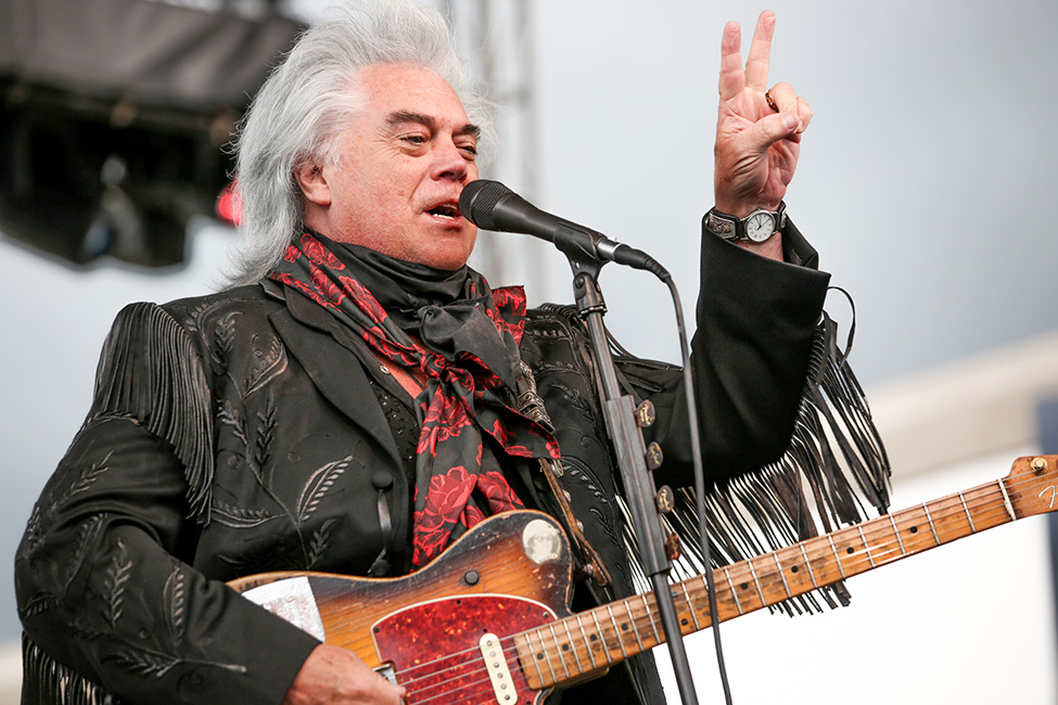 Marty Stuart at the 2023 Rhythm & Roots Revival - photo © Bryce Lafoon