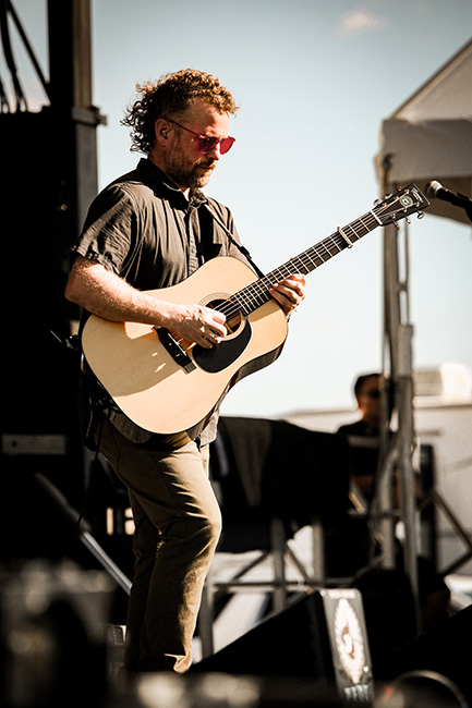 Jon Stickley at the 2023 Earl Scruggs Music Festival - photo © Bryce Lafoon