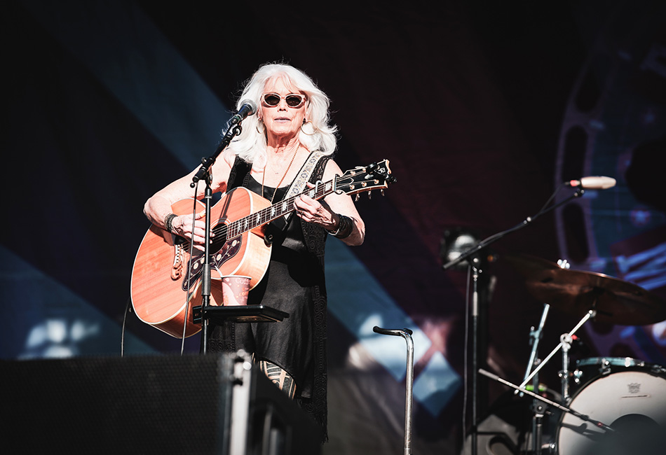 Emmylou Harris at the 2023 Earl Scruggs Music Festival - photo © Bryce Lafoon