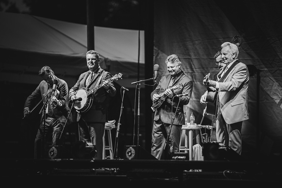 The Del McCoury Band at the 2023 Earl Scruggs Music Festival - photo © Bryce Lafoon