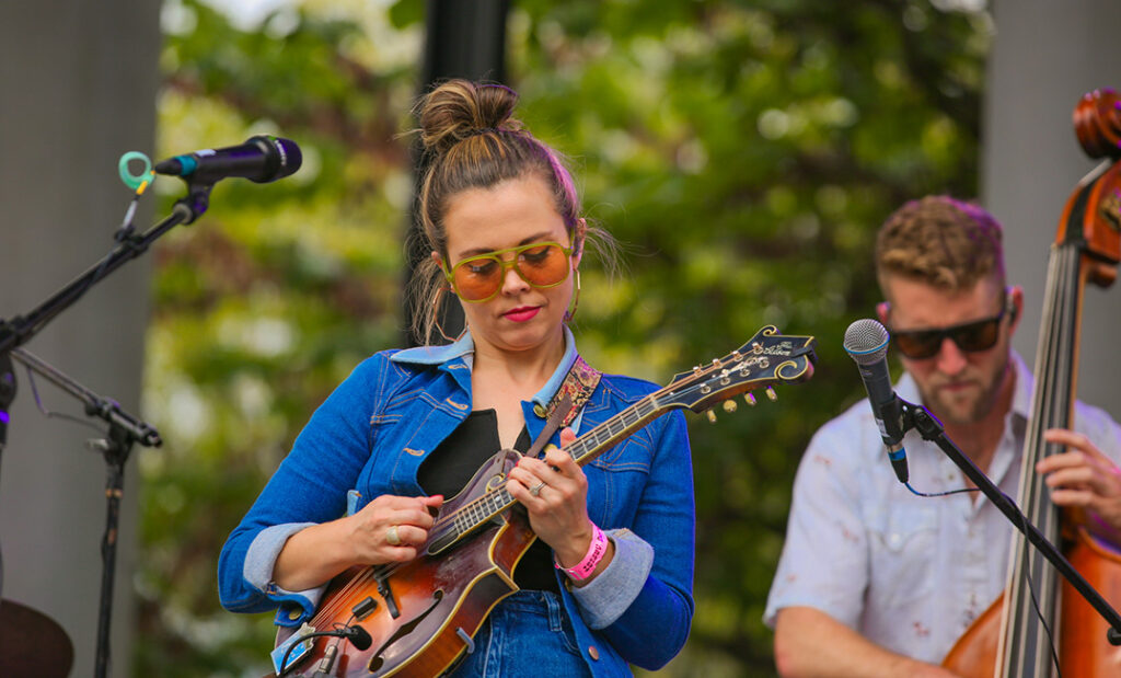 Sierra Hull at the 2023 Rhythm & Roots Revival - photo © Bryce Lafoon