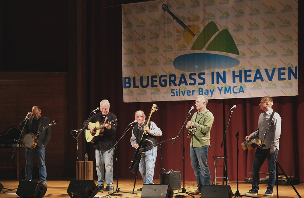 Blue Highway at the debut Bluegrass in Heaven in Silver Lake, NY - photo courtesy Silver Bay YMCA
