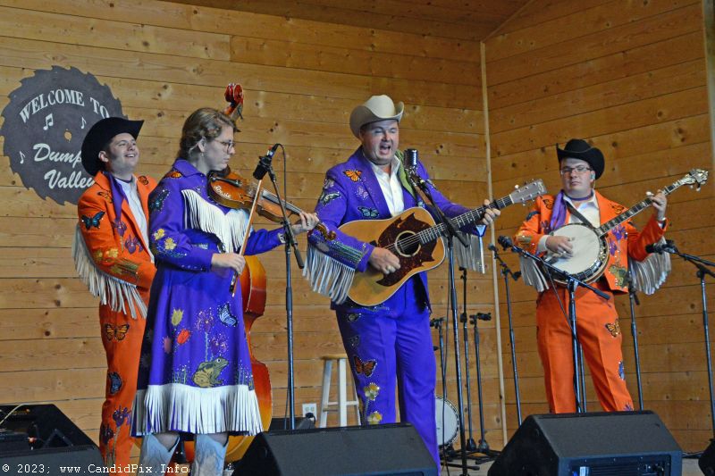 The Kody Norris Show at the 2023 Dumplin Valley Bluegrass Festival - photo © Bill Warren