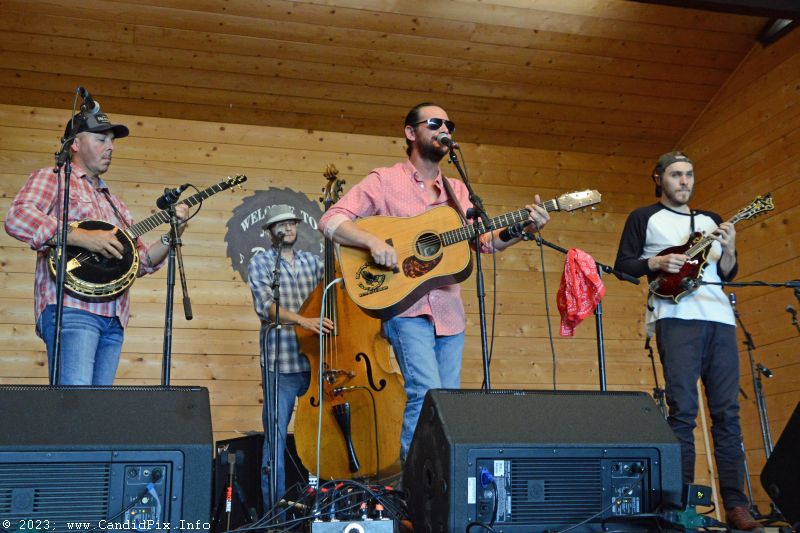 Billy Droze at the 2023 Dumplin Valley Bluegrass Festival - photo © Bill Warren