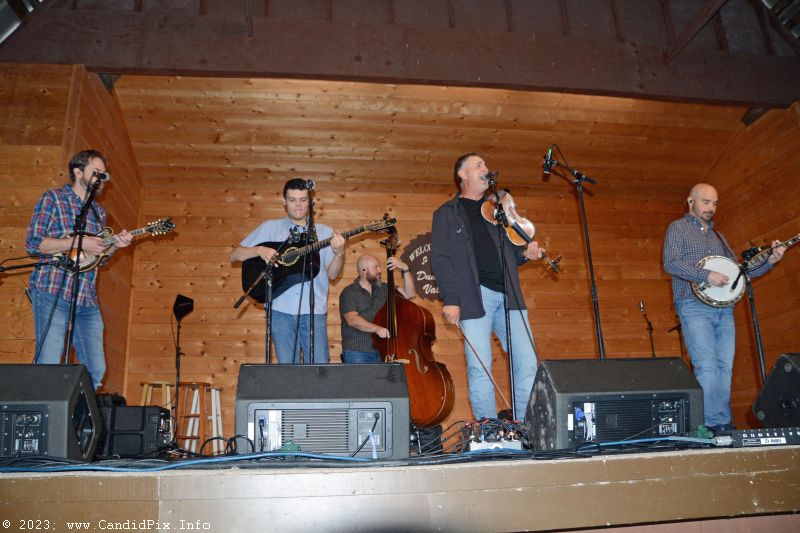 Volume Fiive at the 2023 Dumplin Valley Bluegrass Festival - photo © Bill Warren