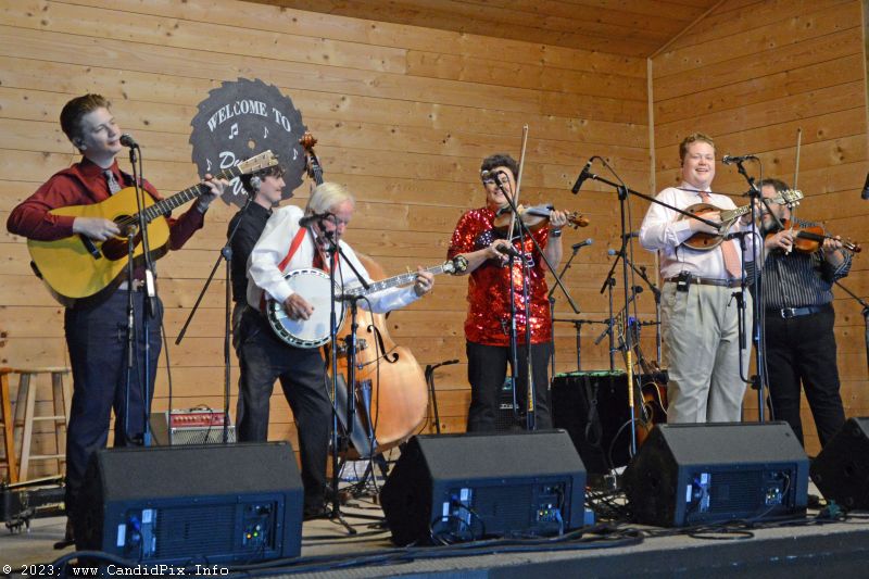 The Little Roy & Lizzy Show at the 2023 Dumplin Valley Bluegrass Festival - photo © Bill Warren