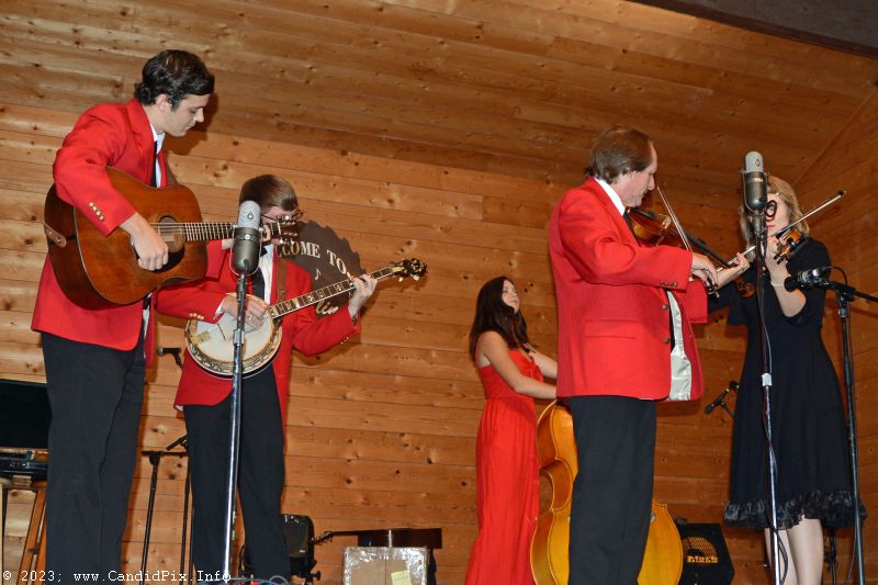 Tennessee Bluegrass Band at the 2023 Dumplin Valley Bluegrass Festival - photo © Bill Warren