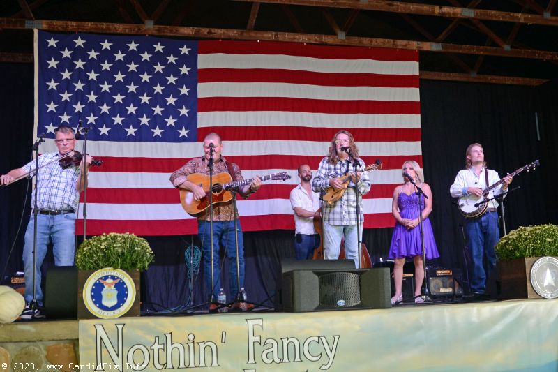 Nothin' Fancy with Rhonda Vincent at the Nothin' Fancy Bluegrass Festival - photo © Bill Warren