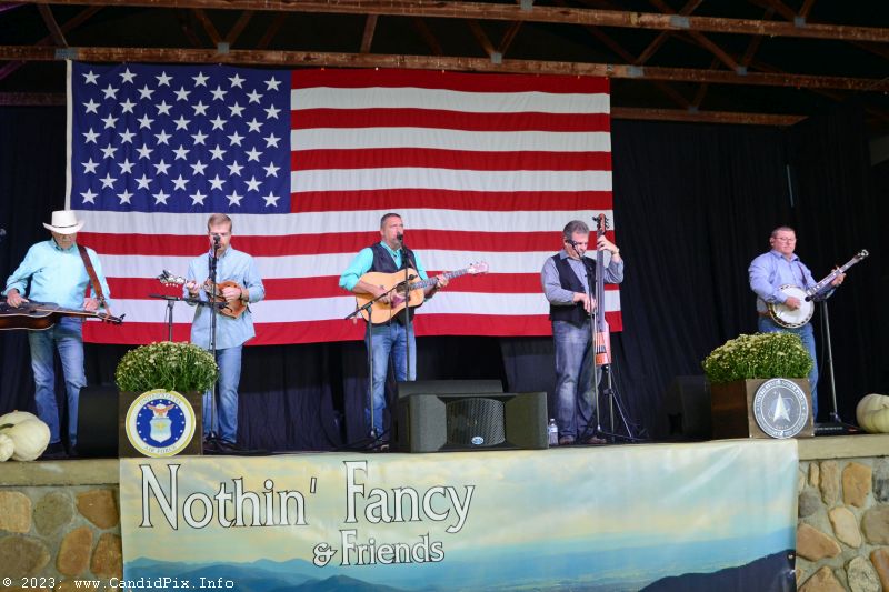 Deeper Shade of Blue at the 2023 Nothin Fancy Bluegrass Festival - photo © Bill Warren