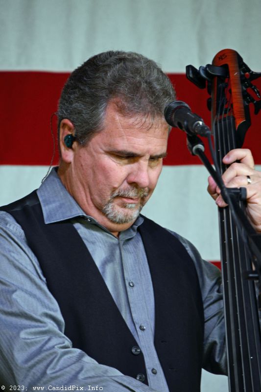 Scott Burgess with Deeper Shade of Blue at the 2023 Nothin Fancy Bluegrass Festival - photo © Bill Warren