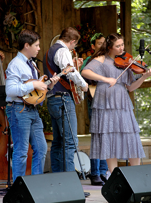 Kentucky Just Us at the 2023 Jerusalem Ridge Bluegrass Celebration - photo © Roger Black