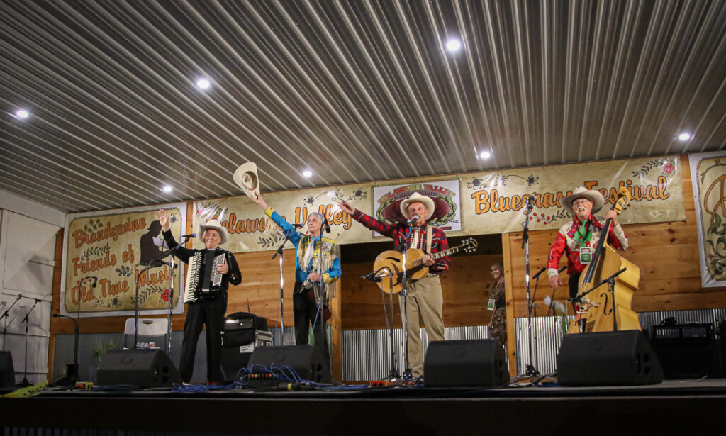 Riders in the Sky at the 2023 Delaware Valley Bluegrass Festival - photo © Frank Baker