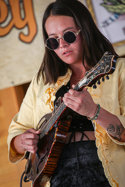 AJ Lee at the 2023 Delaware Valley Bluegrass Festival - photo © Frank Baker