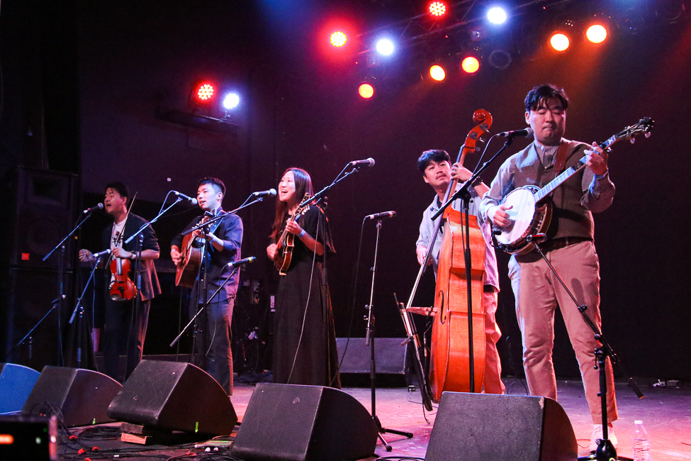 Country Gongbang at The Lincoln Theatre during World of Bluegrass (9/26/23) - photo © Frank Baker