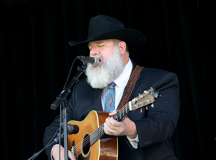 Big John Talley at the 2023 Camp Springs Labor Day festival - photo © Laura Tate Photography