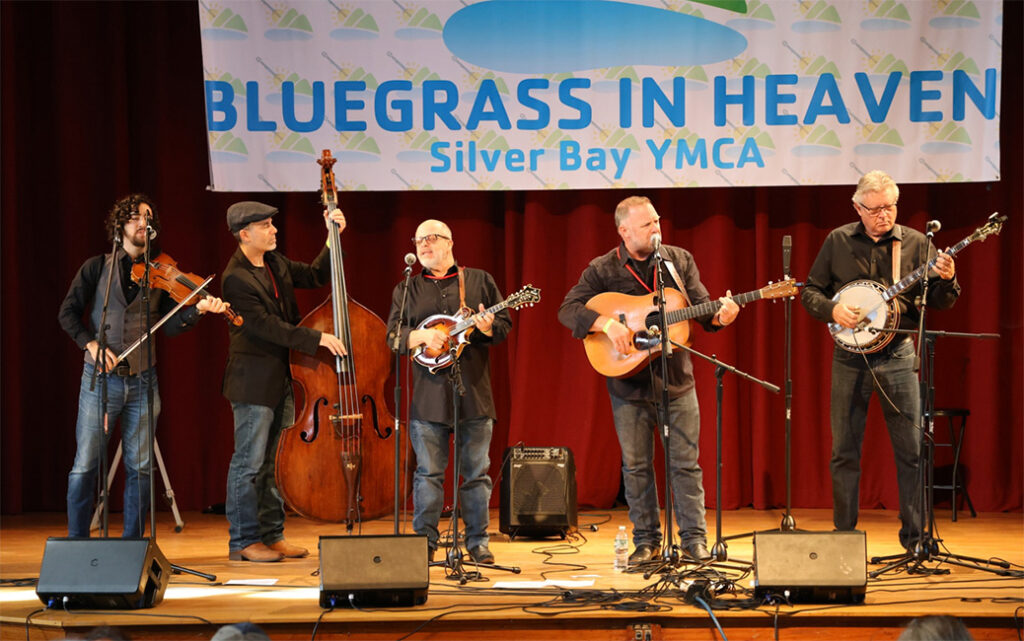 Rock Hearts at the debut Bluegrass in Heaven in Silver Lake, NY - photo courtesy Silver Bay YMCA