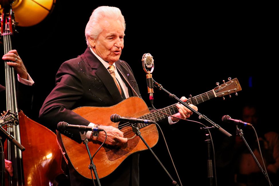 Del McCoury performs at the 2023 IBMA Bluegrass Music Awards - photo © Frank Baker