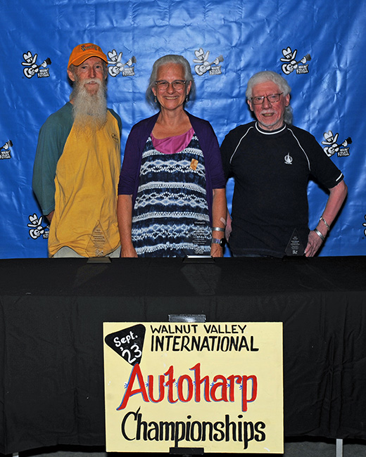 2023 International Autoharp Champions at the Walnut Valley Festival in Winfield, KS