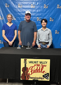 2023 Old Time Fiddle Champions at the Walnut Valley Festival in Winfield, KS